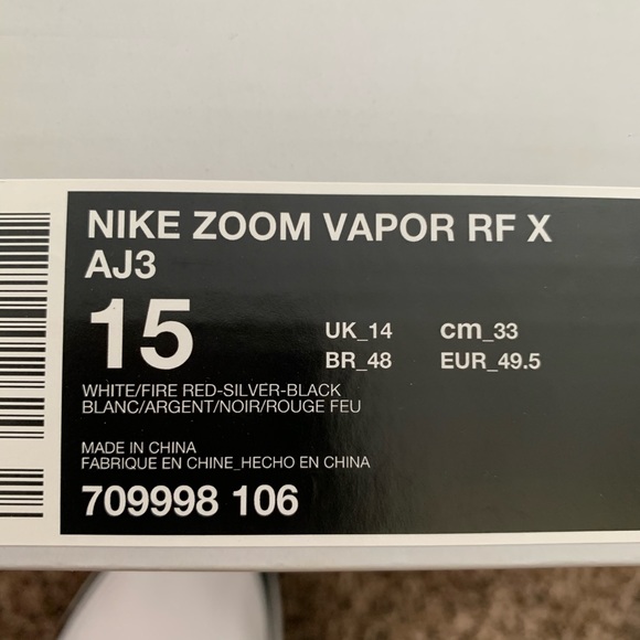NIB Nike Rodger Federer Air Jordan Mens Shoes 15 main image 4